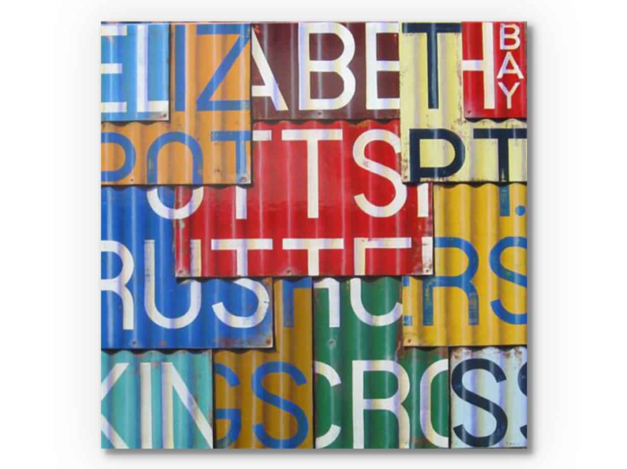 Australian Art & Sculpture Potts Point 125x125cm Soho Galleries