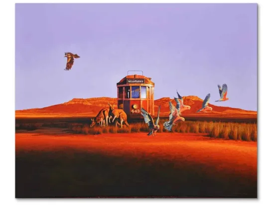 Xl canvas painting by Steve Harris — original art, SOHO Galleries Sydney