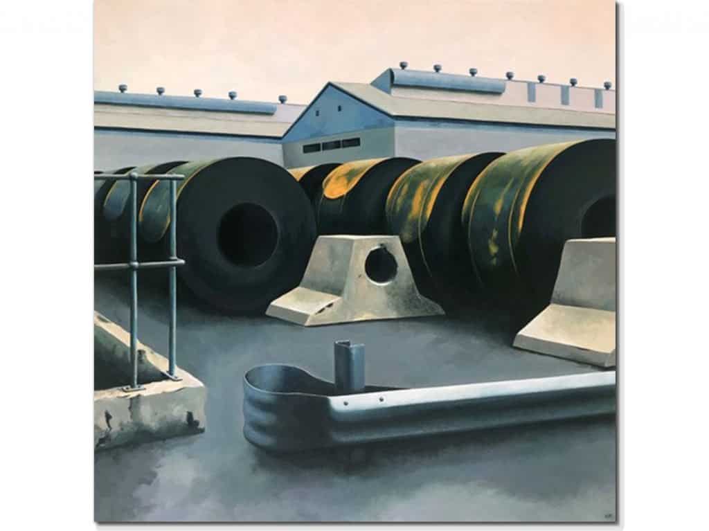Steel Tape - 80x80cm