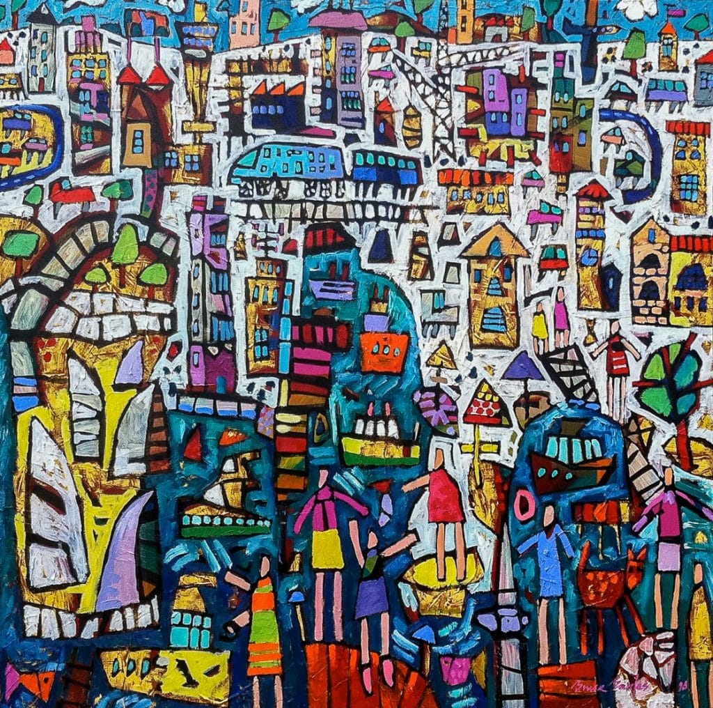 Contemporary realism painting by Bruce Earles — original art, SOHO Galleries Sydney