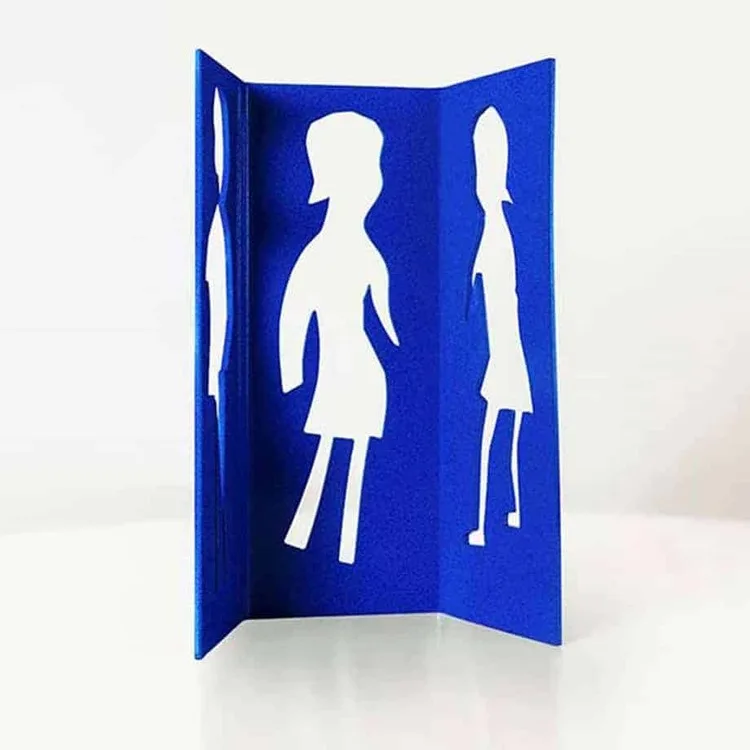 Forever--Girls-1of9--200x160cm-POWDER-COATED-STEEL--[stainless-steel,-Outdoor]-Charles-blackman-australian-sculpture