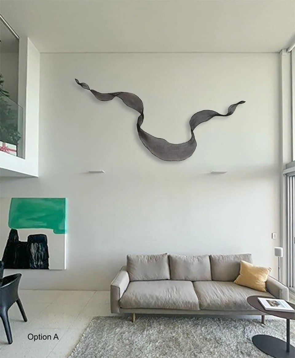 Untitled Mesh - Large by Michael Baird – stainless-steel sculpture (view 9) – SOHO Galleries Sydney