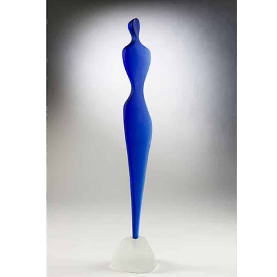 Aurora-106cm--CAST-GLASS-[free-standing,tabletop,Glass,figurative]-Sallie-Portnoy-australian-sculpture-glass-figures