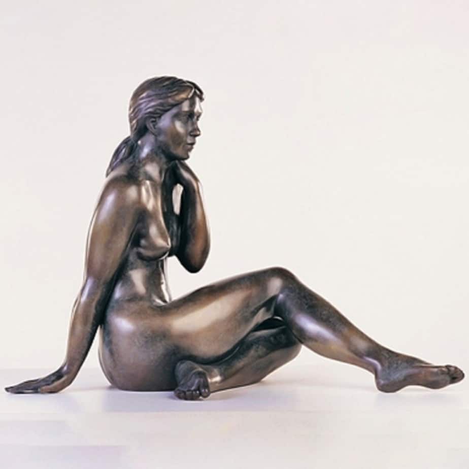 Bianca-49cm-BRONZE-[bronze,table-top,figurative]-phillip-piperidis-nude-sculpture-australian-artist-female-body
