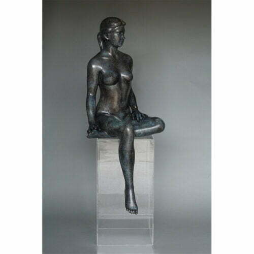 Carla-1.4m-BRONZE-[bronze,figurative,free-standing,figurative]-phillip-piperidis-nude-sculpture-australian-artist-female-body