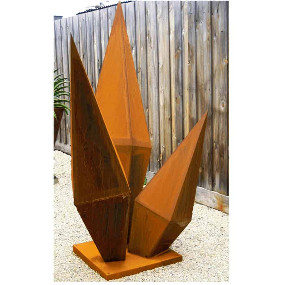 Crystals-180x90cm--CORTEN-[Corten,-outdoor,]Pierre-Le-Roux-australian--sculpture-outdoor-drive-way-entry-art-garden-cubes