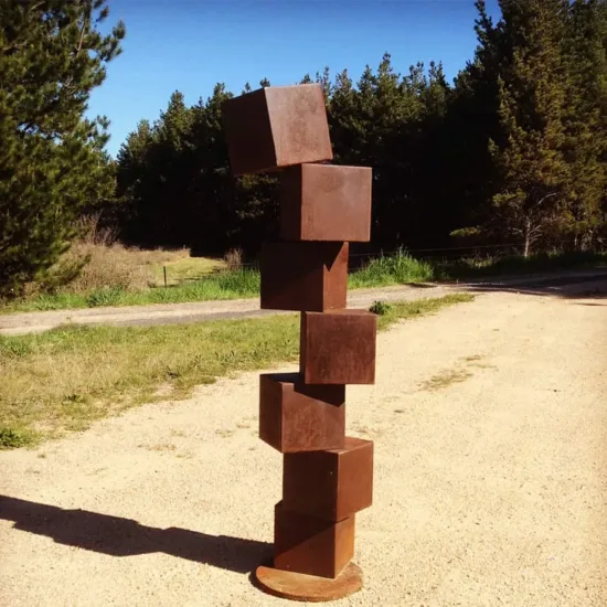 Australian Art & Sculpture | Soho Galleries Corten steel sculpture