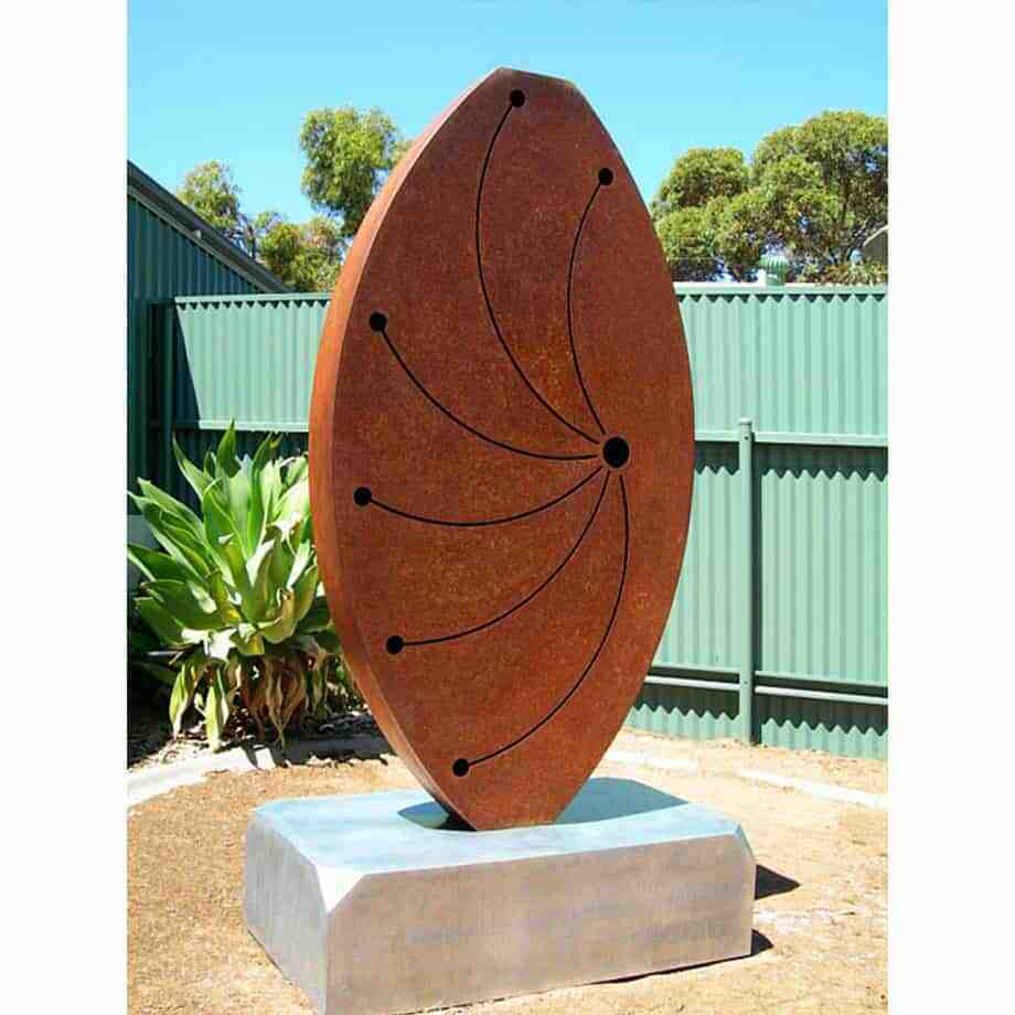 Galaxy-220x110x45cm-CORTEN-STEEL-[outdoor]-jason-aslin-australian-garden-sculpture