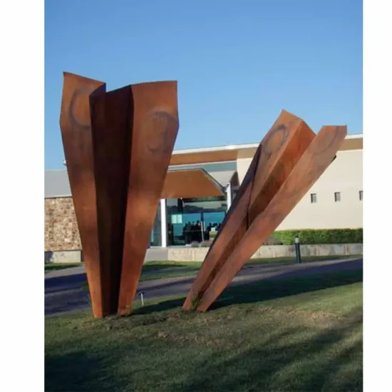 Corten-steel sculpture by Jonathon Leahey — original art, SOHO Galleries Sydney