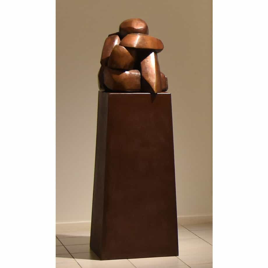 Hillie-155x-50cm-BRONZE-[bronze,-table-top,-free-standing]-Clara-Hali-australian-indoor-sculpture-abstract--body-bronze