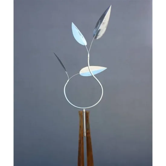 Stainless-steel sculpture by Rudi Jass — original art, SOHO Galleries Sydney