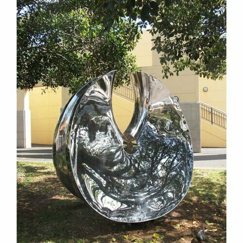 Manifested-200x169cm-POLISHED-Stainless--STEEL-[Landmark,Stainless-steel,-outdoor]blazeski-australian-abstract-sculpture-spherical-art