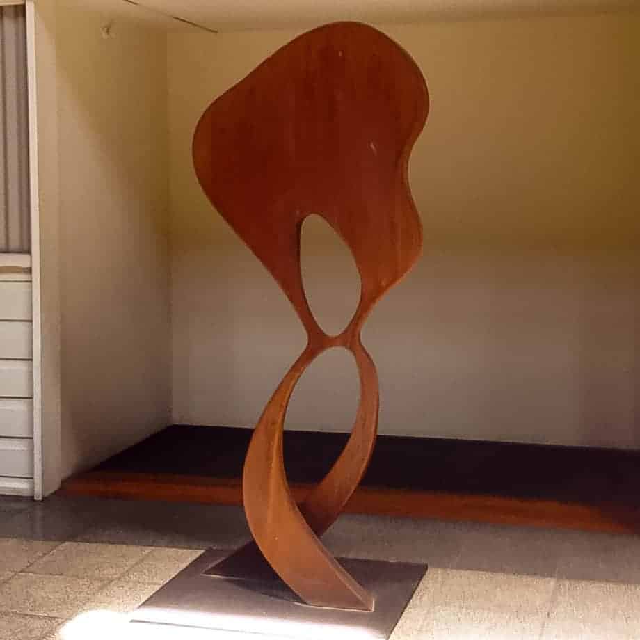 Mind-Confused--205x100cm-CORTEN-STEEL-[outdoor,freestanding,landmark]-jason-aslin-australian-large-garden-sculpture