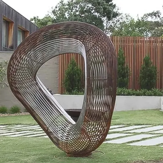 Corten-steel sculpture by Paul Mutimer — original art, SOHO Galleries Sydney