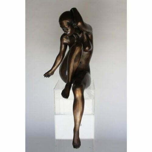 Reflections-1.5m-BRONZE-[bronze,figurative,free-standing,figurative]-phillip-piperidis-nude-sculpture-australian-artist-female-body