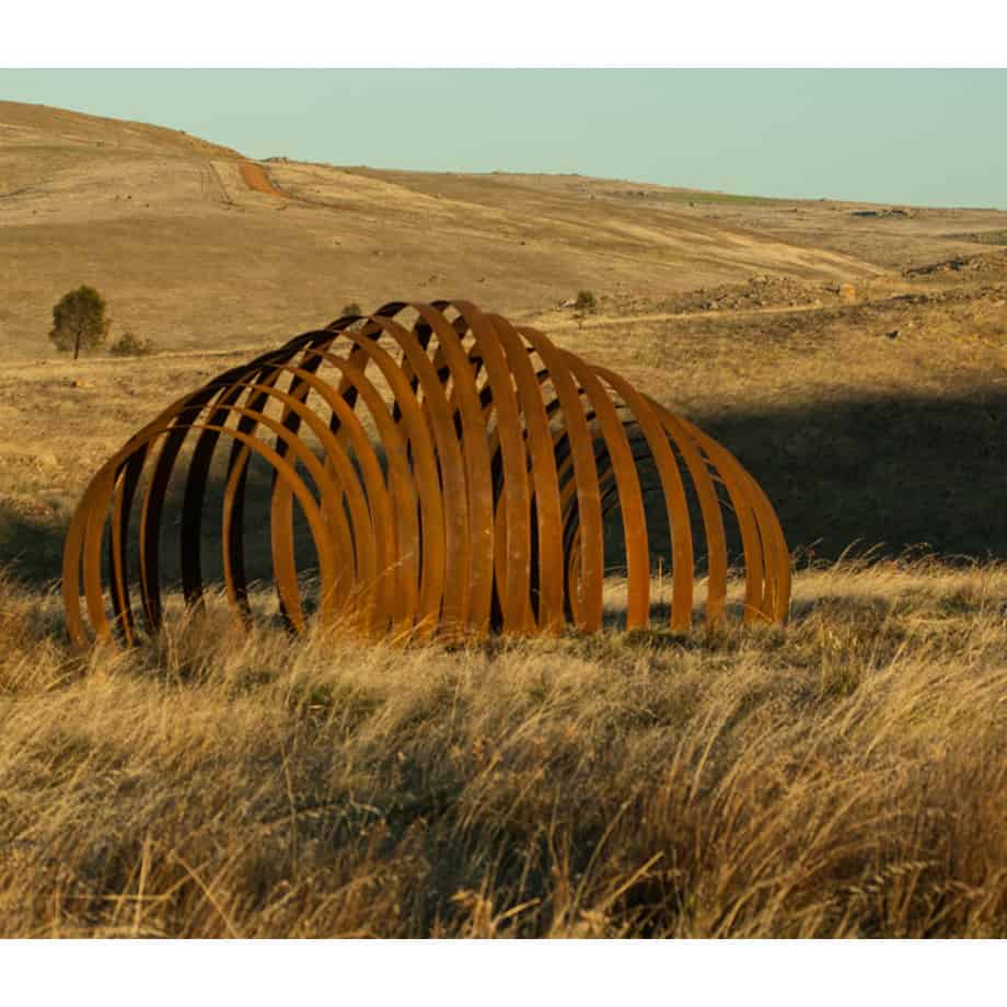 Rhythm-Underground-5mx2m---CORTEN-STEEL-[Landmark]-Astra-Parker-extra-large-scale-sculpture-australian-artist-outdoor--art