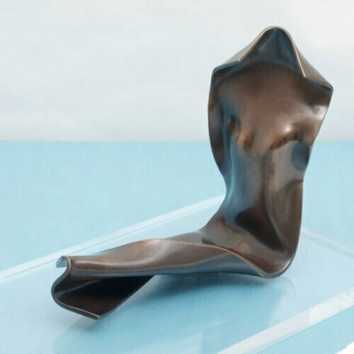 Rosanne-32x19cm-BRONZE-[bronze,-table-top,-figurative]-rachel-boymal-sculpture-abstract-australian-female-body-bronze