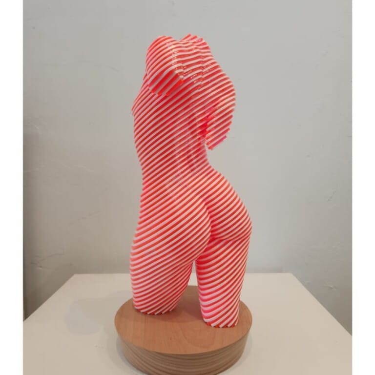 Roxie in Pink & White - 45cm