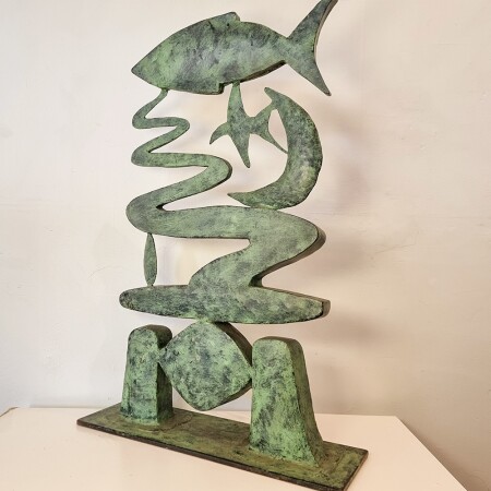 Bungaree - Steve Coburn, Steel Sculpture