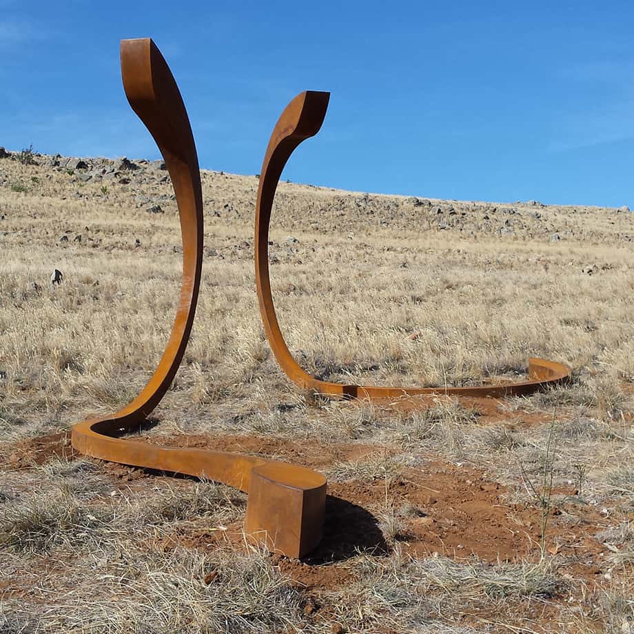 Sero-4m--CORTEN-STEEL-[Landmark]-Astra-Parker-extra-large-scale-sculpture-australian-artist-outdoor--art