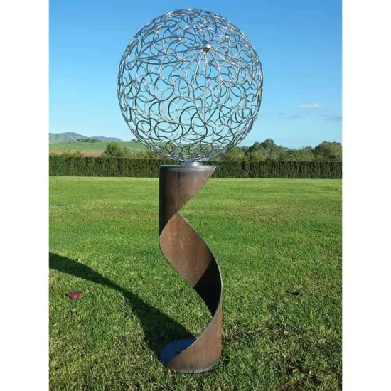 Corten-steel sculpture by Jason Aslin — original art, SOHO Galleries Sydney