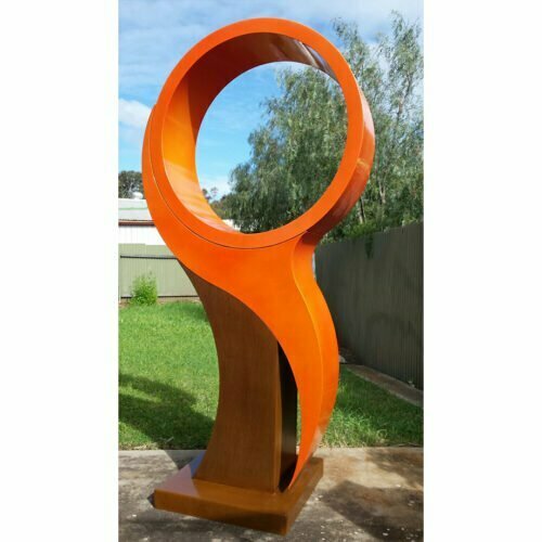 The-Optimist--outdoor,-stainless-steel,-free-standing-Jason-Aslin-australian-garden-sculpture