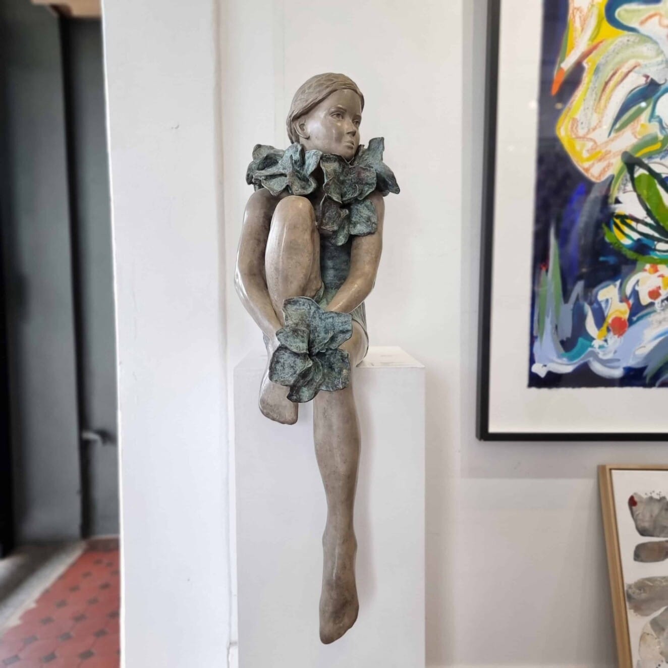 Urban Botanica by Mela Cooke – bronze sculpture, limited edition of 8, 155cm (view 7) – SOHO Galleries Sydney