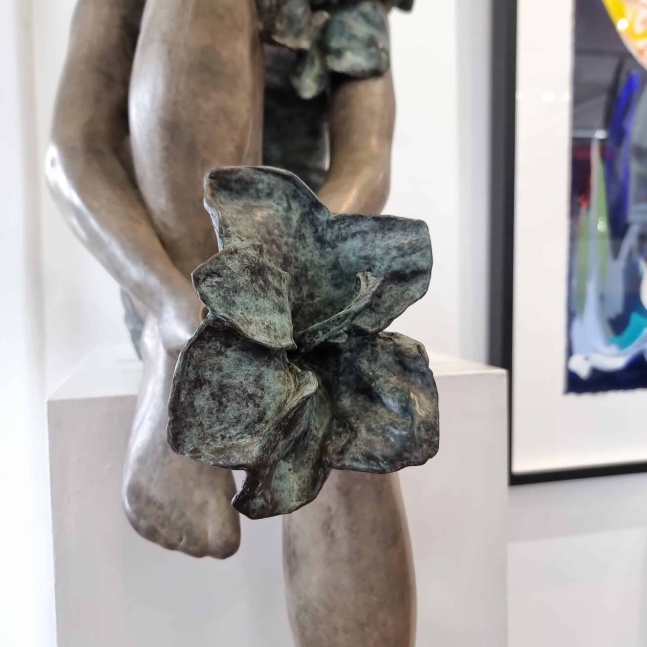 Urban Botanica by Mela Cooke – bronze sculpture, limited edition of 8, 155cm (view 14) – SOHO Galleries Sydney