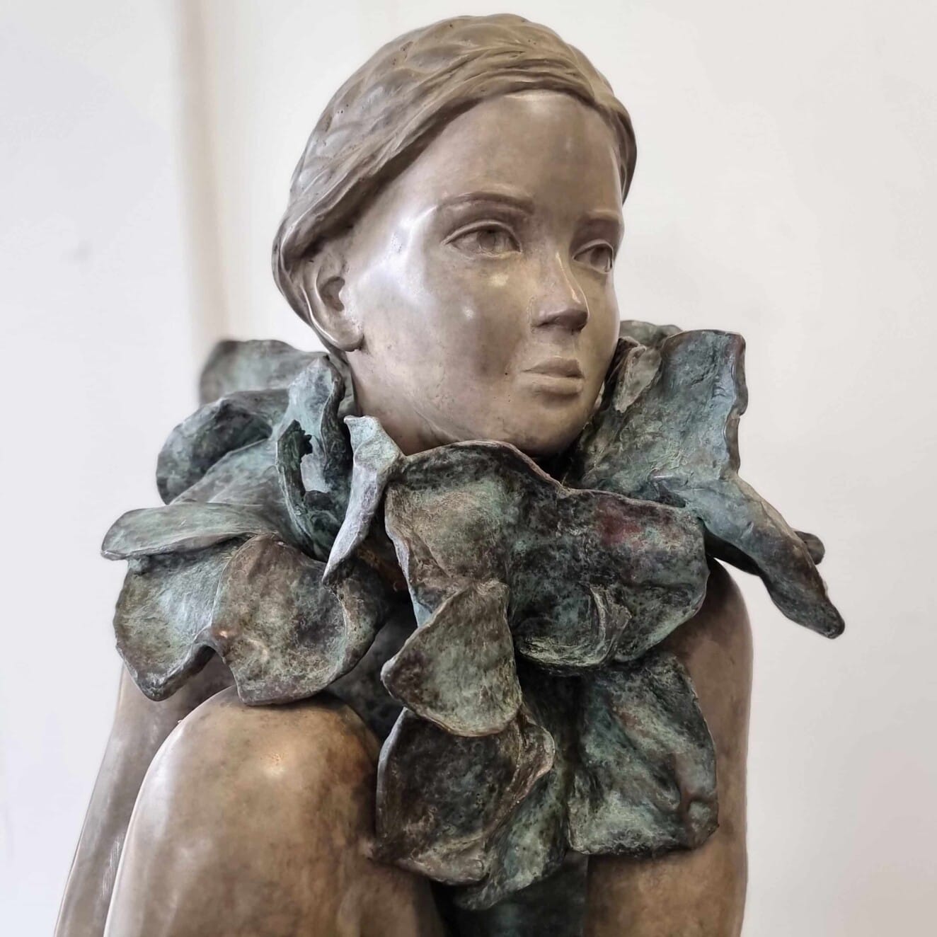 Urban Botanica by Mela Cooke – bronze sculpture, limited edition of 8, 155cm (view 12) – SOHO Galleries Sydney