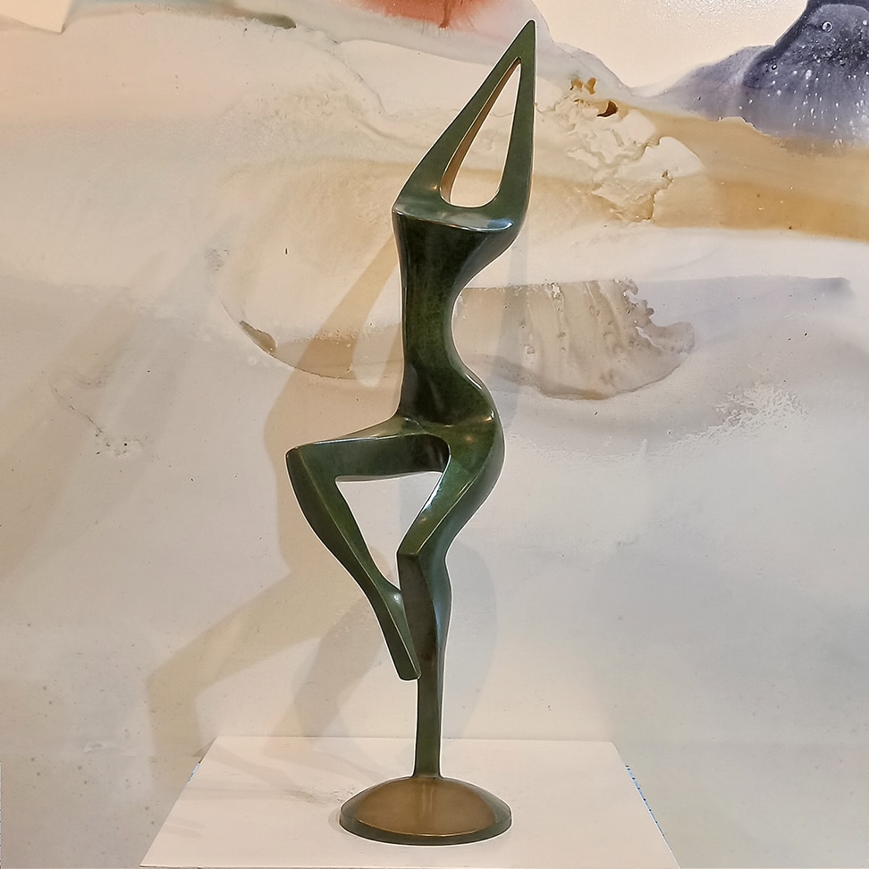 bronze figurative sculpture