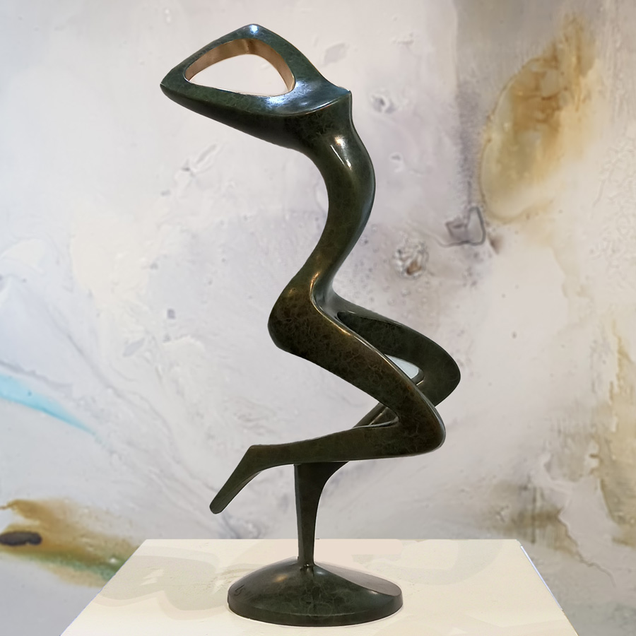 bronze figurative sculpture