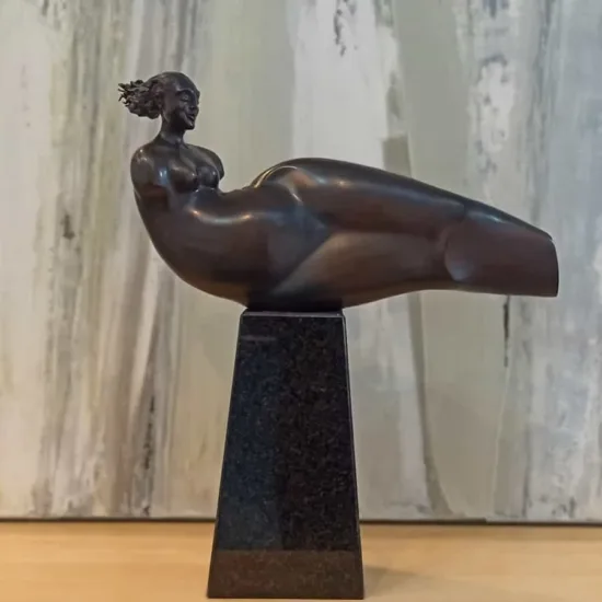 Bronze sculpture by Zygmunt Libucha — original art, SOHO Galleries Sydney