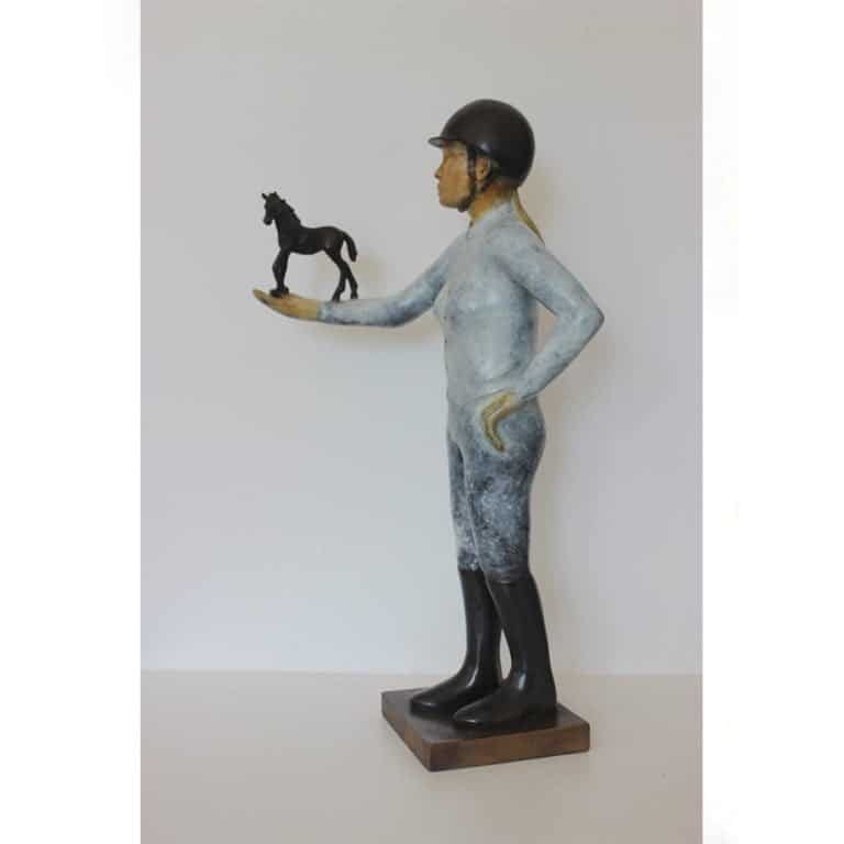 Horse in hand - 45x21cm