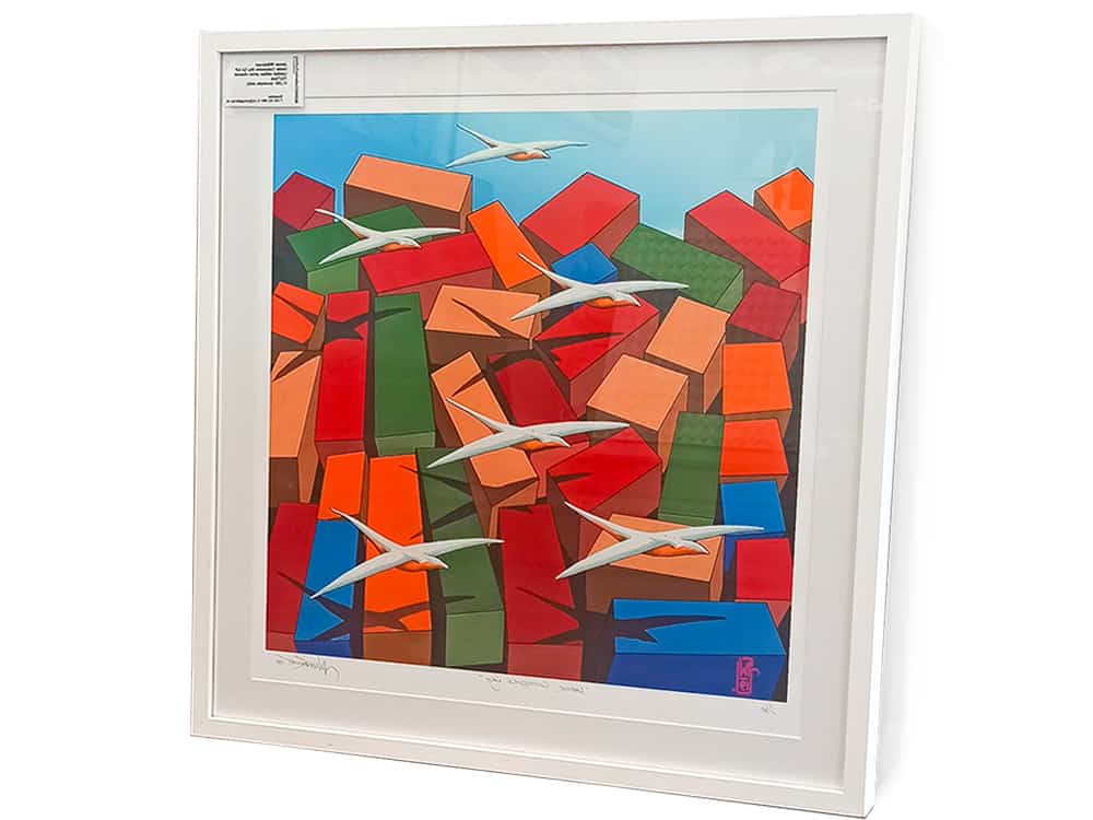 australian painting realist blocks