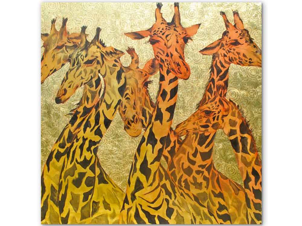 Giraffe painting fine art