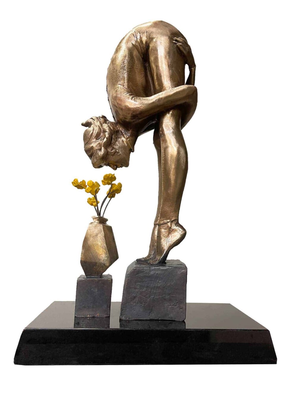 Florist by Stephen Glassborow – bronze sculpture, 50cm (view 7) – SOHO Galleries Sydney