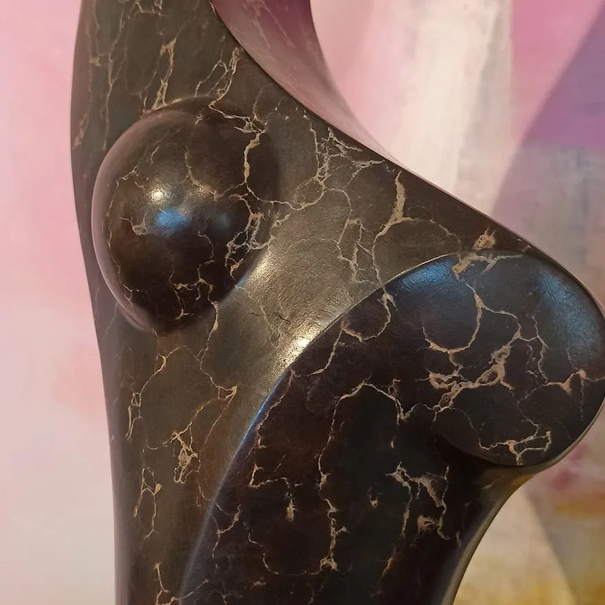 Victory by Michael Vaynman – bronze sculpture, limited edition of 15, 183cm (view 2) – SOHO Galleries Sydney