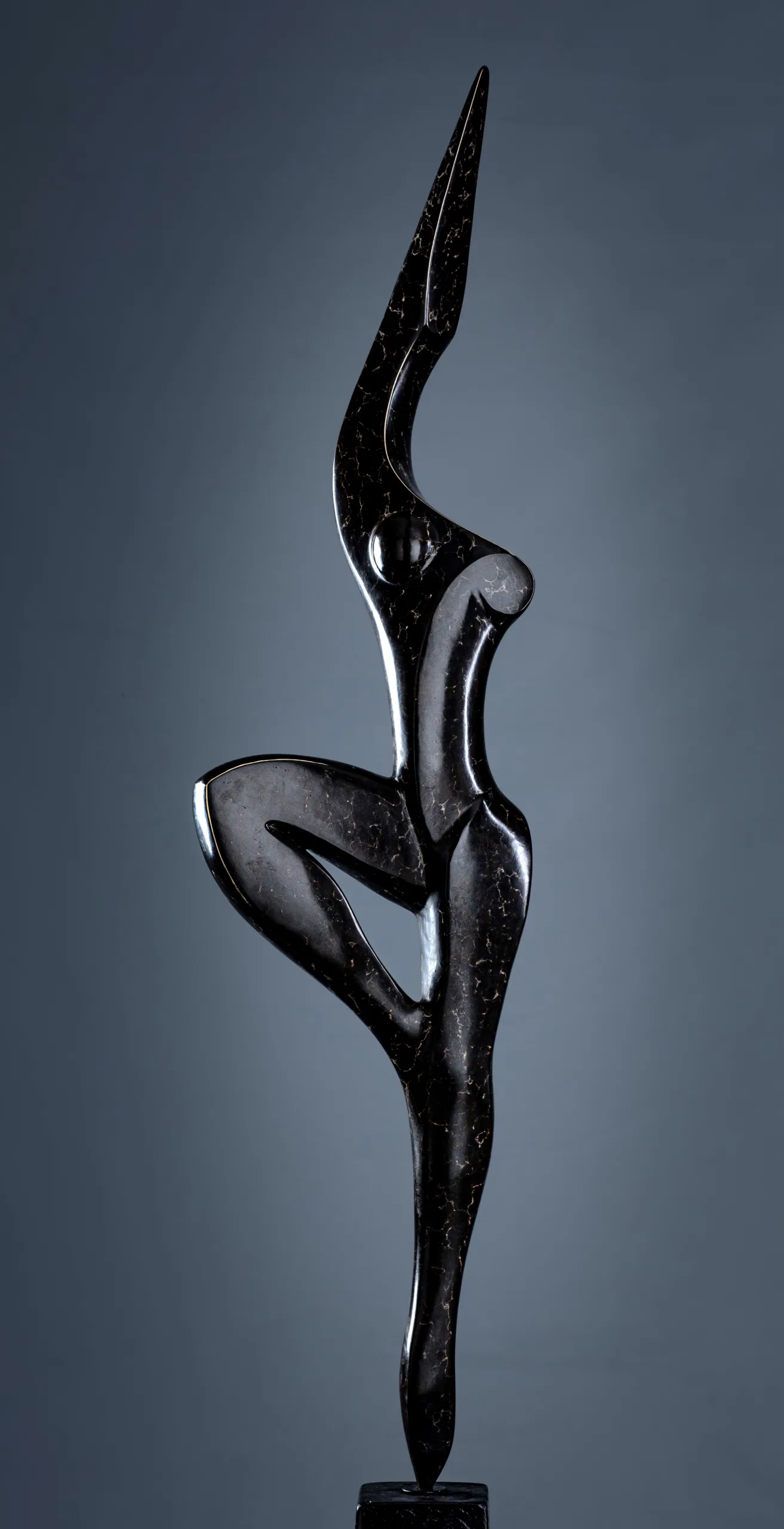 Victory by Michael Vaynman – bronze sculpture, limited edition of 15, 183cm (view 9) – SOHO Galleries Sydney