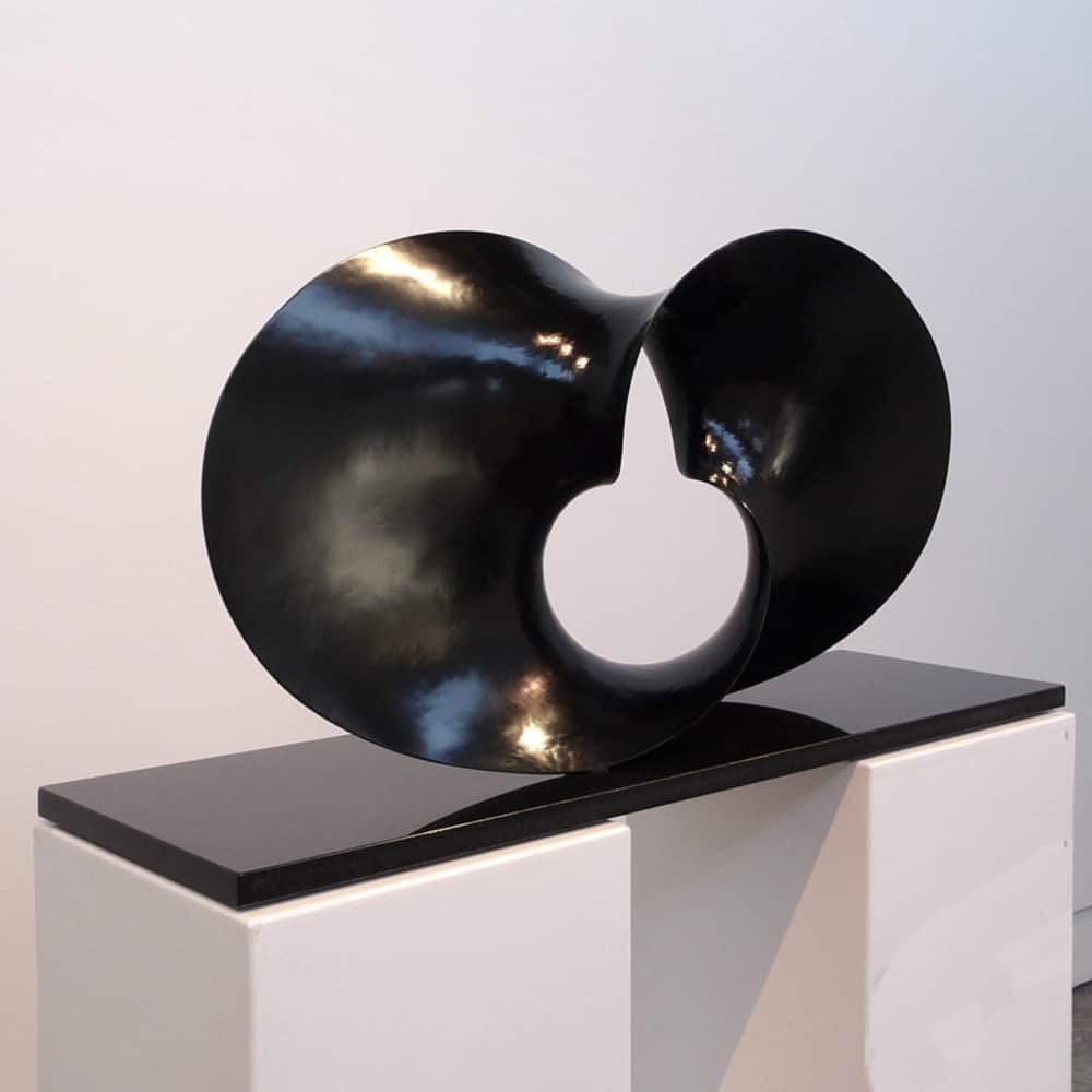 BLACK--Tabletop sculpture