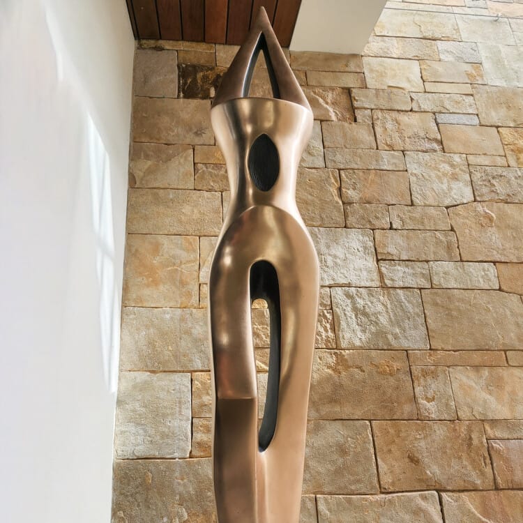 bronze figurative sculpture