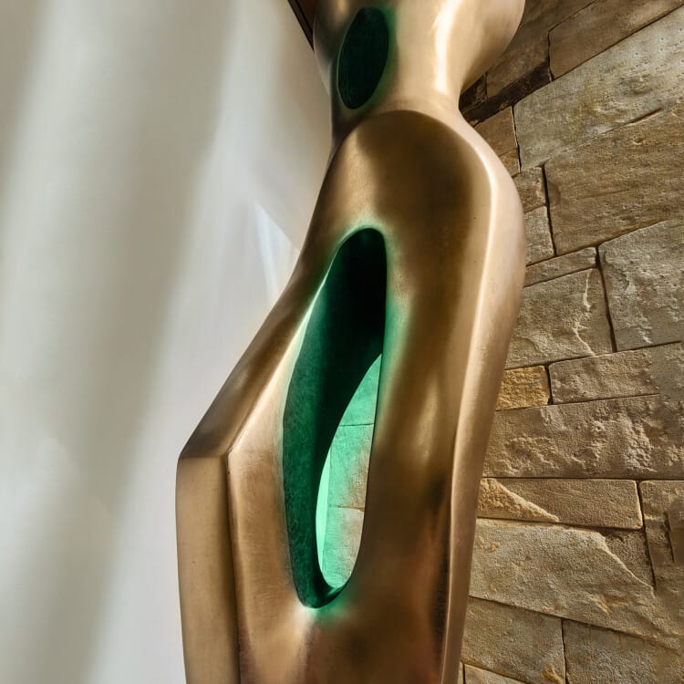 bronze figurative sculpture