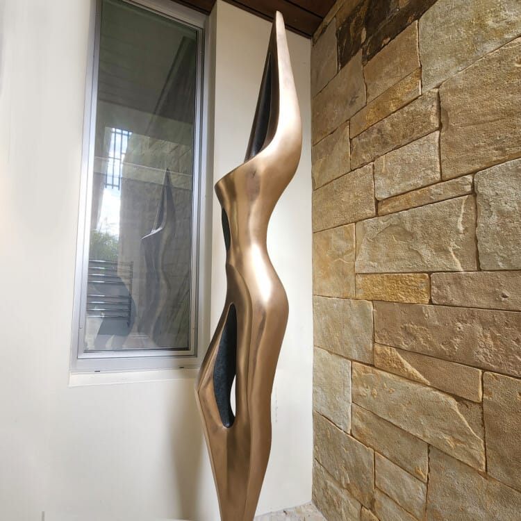 bronze figurative sculpture