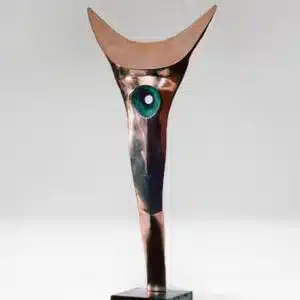 Polished Bronze Sculpture,