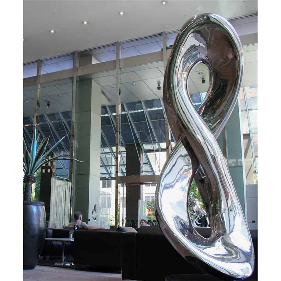 stainless steel sculpture