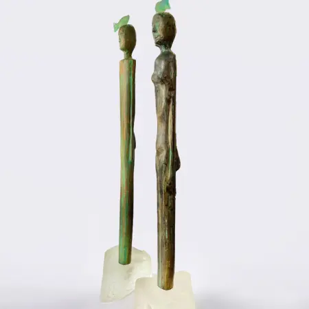 bronze figurative sculpture