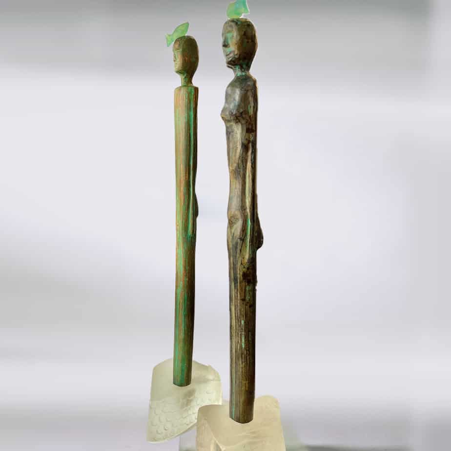 bronze sculpture-figurative sculpture