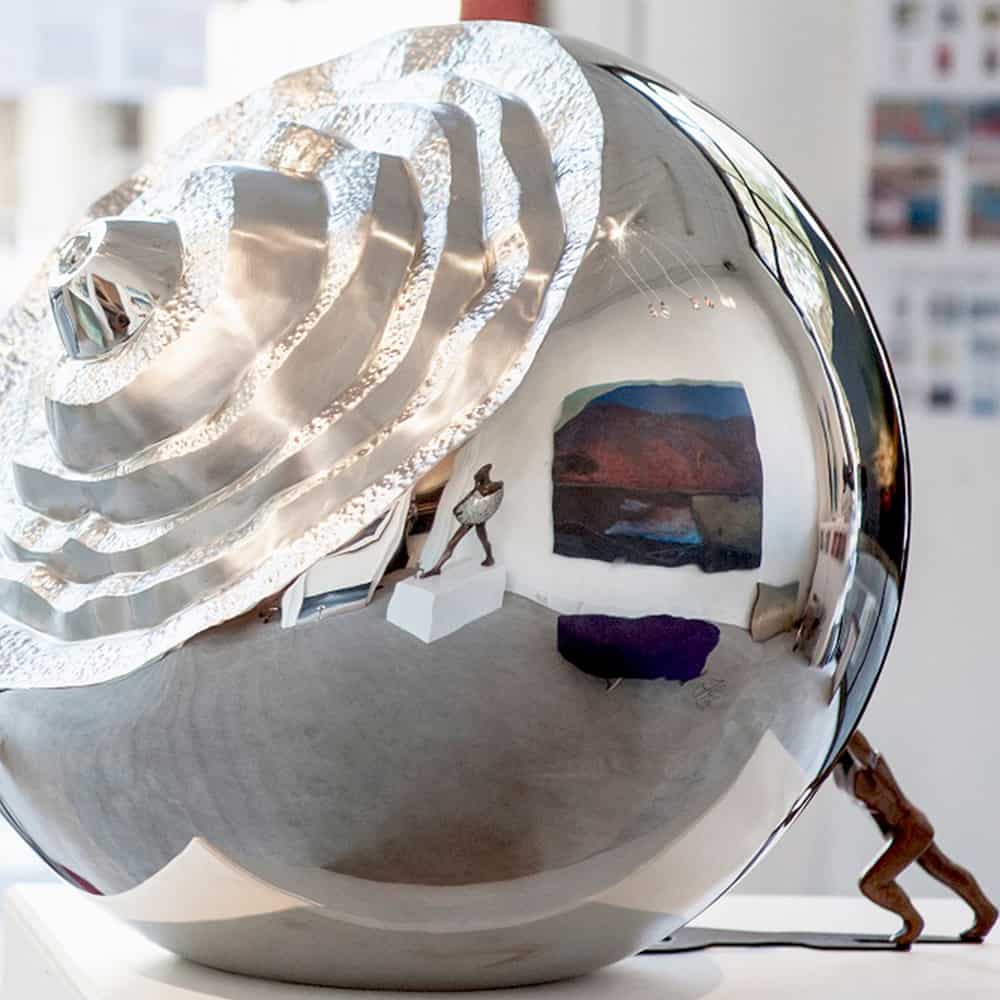 small sphere sculpture
