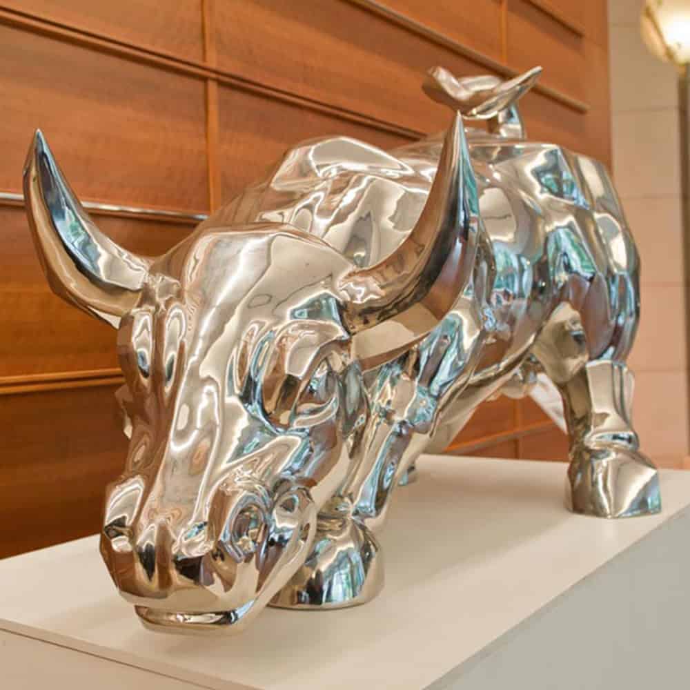 Raging Bull in Stainless-Steel [Large]
