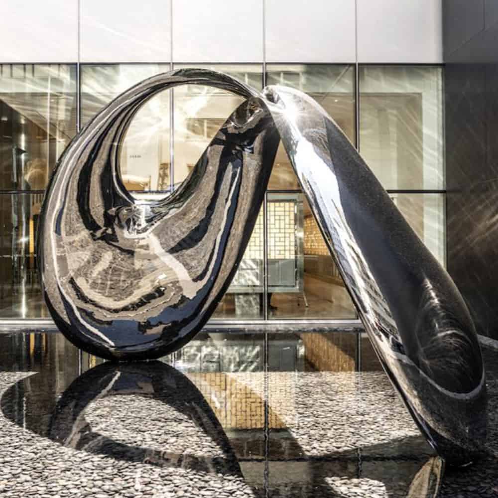 large scale steel sculpture