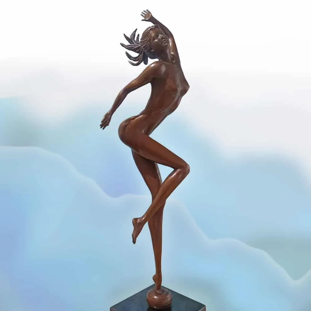 Spring by Brenda Ingram – bronze sculpture, 78cm – SOHO Galleries Sydney